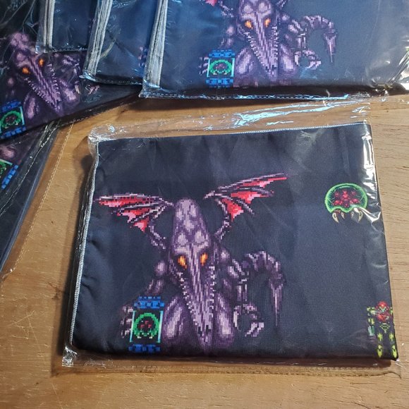 Super Metroid 5 x 1.5 foot tapestry  banner wall flag Super Nintendo Samus Aran - Picture 9 of 11